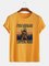 Crew Neck Holiday Printed Tee Shirts & Tops