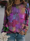 Holiday Abstract Shift Sweatshirt