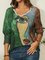 V Neck Casual Cotton Shirts & Tops