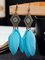 Bohemian Ethnic feather European and American Retro Earrings