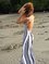 Beach Holiday Stripes Printed Dresses