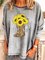 Shift Long Sleeve Sunflower Shirts & Tops