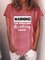 Warning The Girls Are Drinking Again Tee