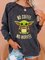 Long Sleeve Shift Crew Neck Top