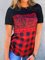 Short Sleeve Crew Neck Ethnic Shirts & Tops