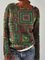 Casual Cotton Geometric Shirts & Tops