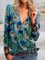 Shift Casual Printed Long Sleeve Shirts & Tops