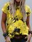 Floral print women's T-shirt