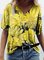 Floral print women's T-shirt