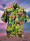 Abstract Cotton-Blend Shirts & Tops