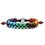 Natural stone volcanic lava stone double row bracelet yoga bracelet