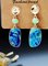 Bohemian Fashion Ocean Stone Earrings