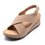 Ladies casual basic hollow wedge sandals