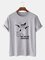 Animal Vintage Cotton-Blend Tee Shirts & Tops
