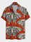 Square Neck Abstract Shirts & Tops