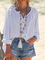 Plus size Long Sleeve Boho Shirts & Tops