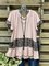 Casual Leopard Color-Block Ruffled Animal Print SleeveShirts & Tops