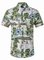 Abstract Square Neck Cotton-Blend Shirts & Tops