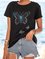Black Casual Shift Shirts & Tops