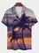 Square Neck Vintage Abstract Shirts & Tops