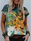 Short Sleeve Butterfly Shirts & Tops