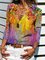Long Sleeve Cotton-Blend Floral Shift Shirts & Tops