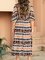 Black Floral V Neck Paneled Short Sleeve Dresses