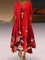 Floral 3/4 Sleeve A-Line Casual Dresses