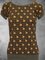 Casual Short Sleeve Round Neck Plus Size Printed Tops