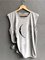 Crew Neck Cotton-Blend Sleeveless Vests