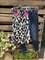 Floral Vintage Sleeveless A-Line Shirts & Tops