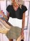 New Women Chic Plus Size Holiday Boho Vintage V Neck Short Sleeve Casual Shift Knitting Dress