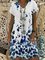 Short Sleeve V Neck Casual Dresses