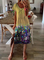 New Women Chic Plus Size Vintage Boho Holiday Short Sleeve Floral Dresses