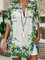 Holiday V Neck Floral Shirts & Tops