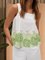 Holiday Square Neck Sleeveless Shirts & Tops