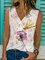 Sleeveless V Neck Shirts & Tops
