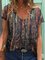 Printed Short Sleeve Shirts & Tops