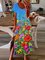 Scoop Neckline Casual Short Sleeve Dresses