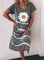 V Neck Short Sleeve Dresses