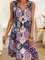 Holiday Abstract Sleeveless Dresses