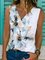 Floral Sleeveless Holiday Shirts & Tops