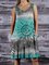 Printed Cotton-Blend Ombre/tie-Dye Casual Dresses