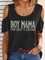 Short Sleeve Casual Leopard Tops
