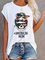 Skull Short Sleeve Tops