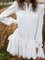 Vintage A-Line Plain Dress