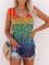 Crew Neck Cotton Short Sleeve Casual Shirts & Tops