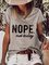 Casual Short Sleeve Crew Neck T-Shirts
