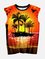 Coconut Tree Cotton-Blend Casual Shirts & Tops