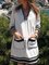 3/4 Sleeve Boho V Neck Dress